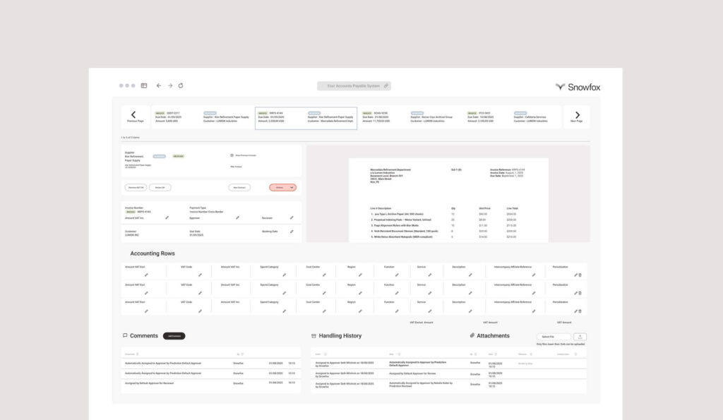 Real-time AP dashboard