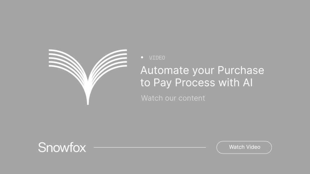 Automate your Purchase to Pay Process with AI: Video