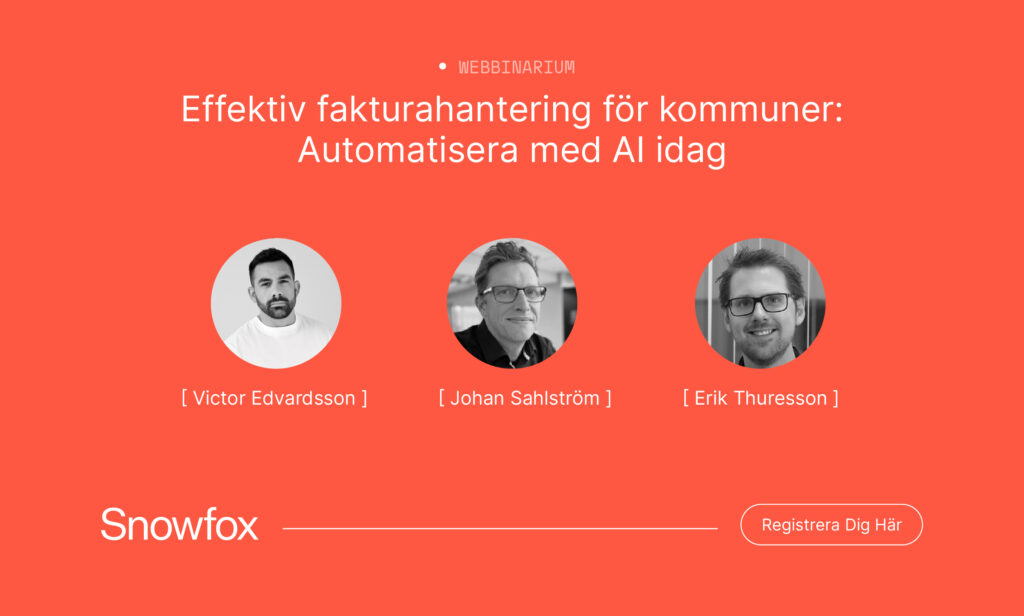 Effektiv fakturahantering för kommuner: Automatisera med AI idag