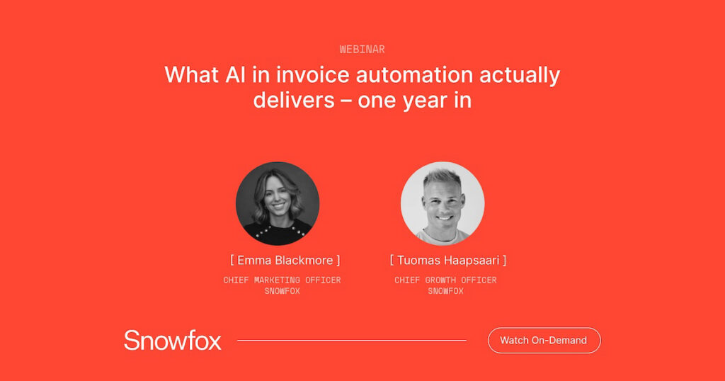 What AI in invoice automation actually delivers – one year in