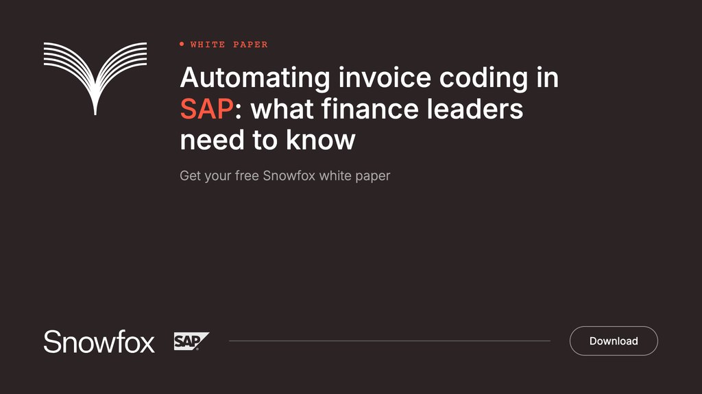 Automating Invoice Coding in SAP