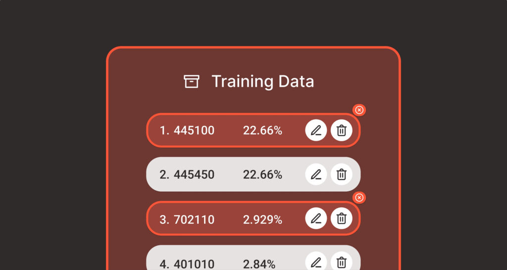 Training Data Editor